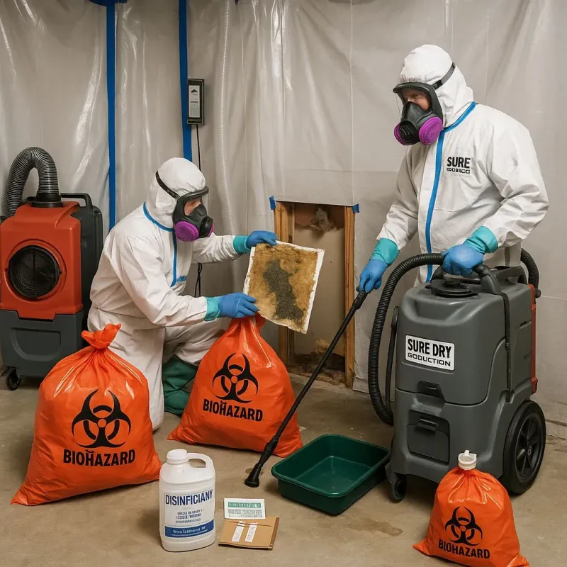 Contaminated Water Handling Protocols process in Vincent, CA