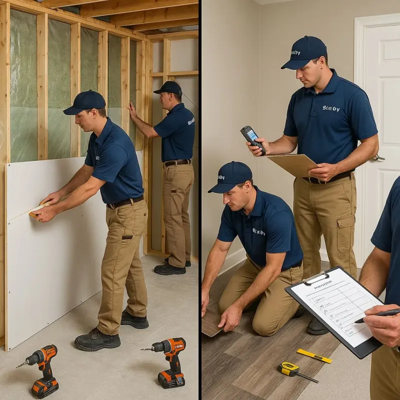 Repairs and Reconstruction process in Vincent, CA